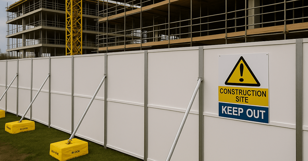 Certified Hoarding Systems for Safe Construction Sites